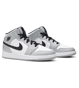 Jordan 1 Mid 'Light Smoke Grey'