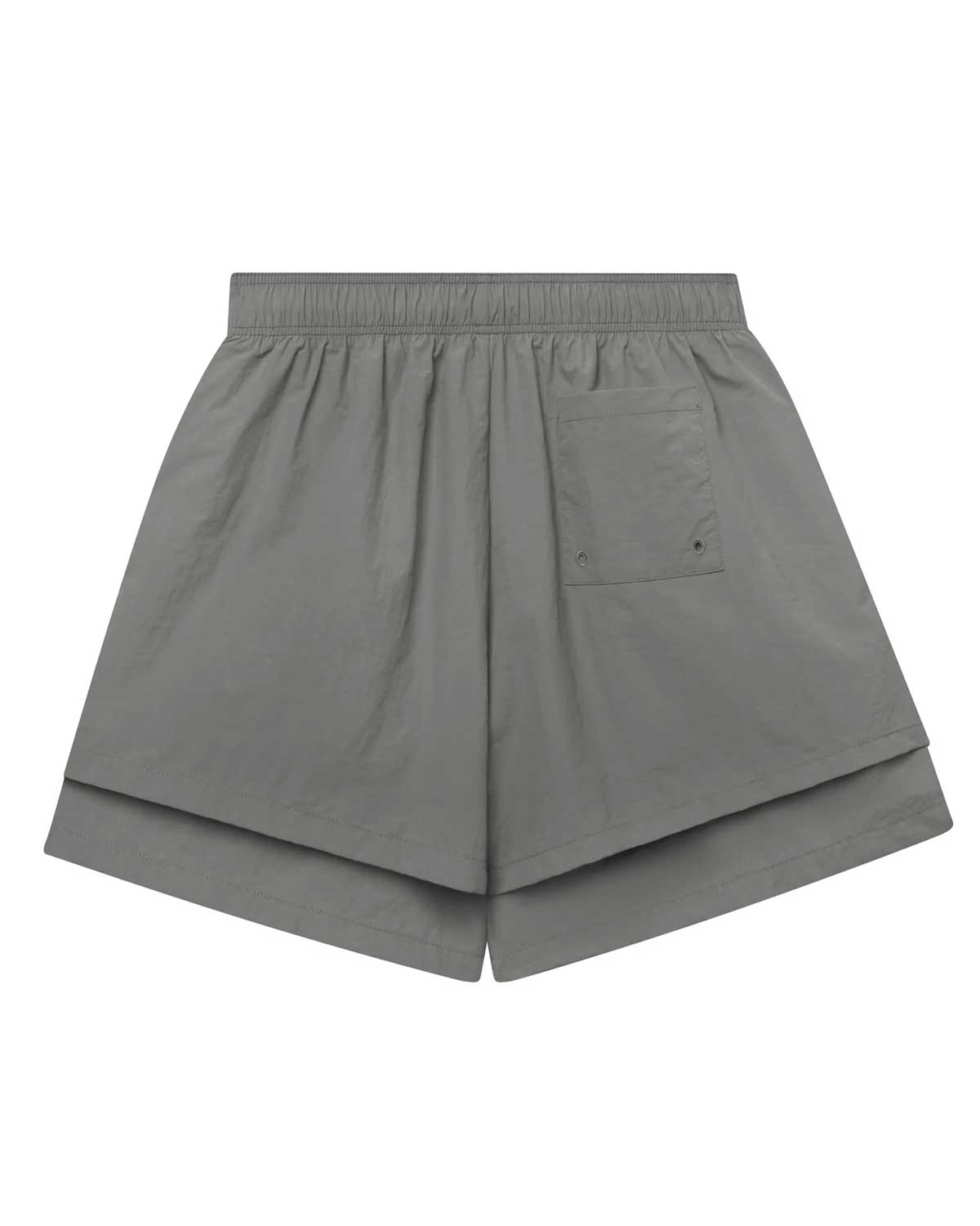 Sp5der OG Web Double Layer Shorts Baby Slate