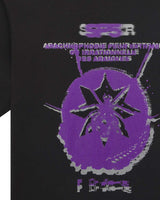 Sp5der France Blur Tee Black