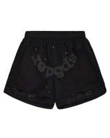 Sp5der OG Web Double Layer Shorts Black