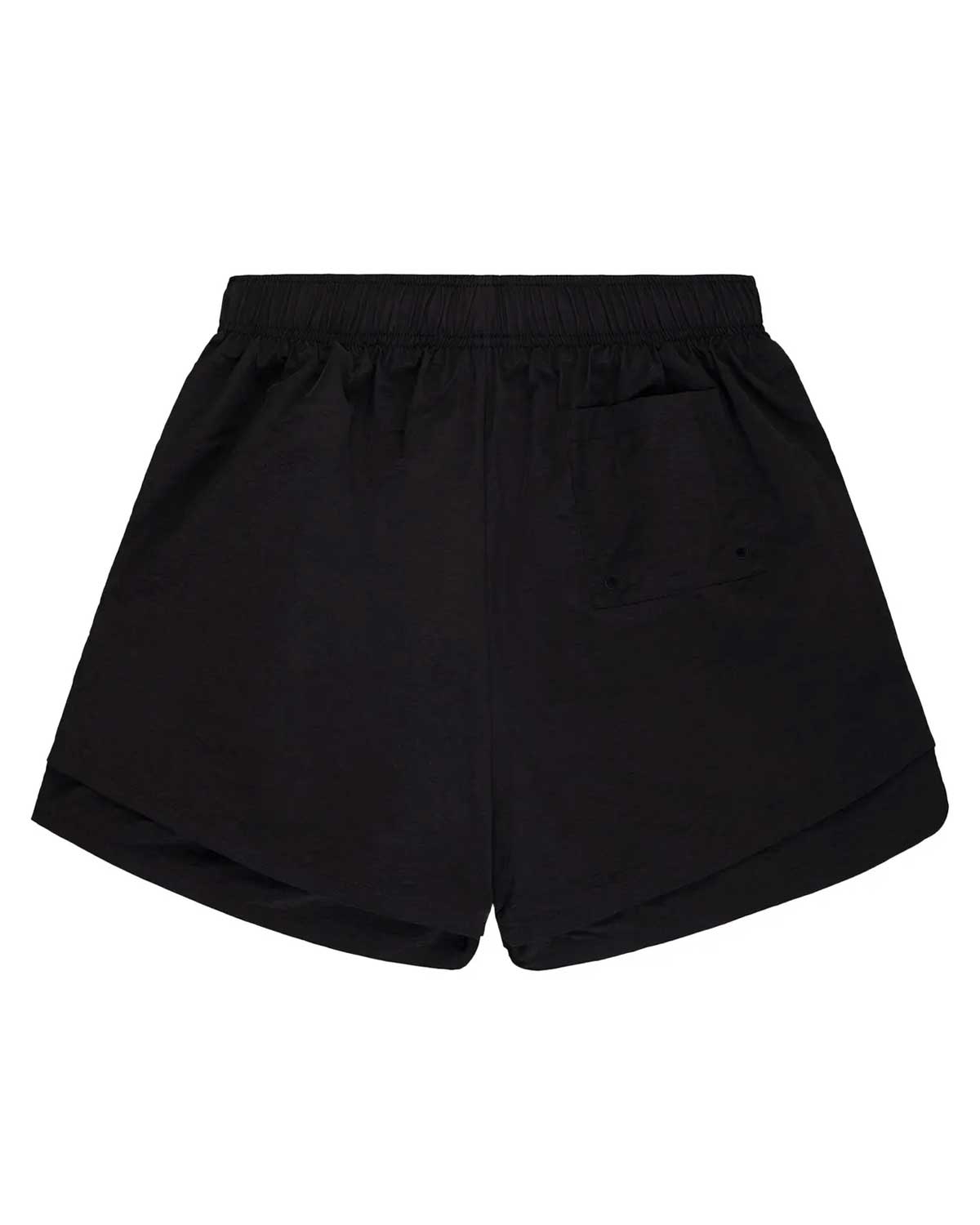 Sp5der OG Web Double Layer Shorts Black