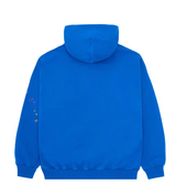 Sp5der Worldwide Marina Hoodie Blue Back View