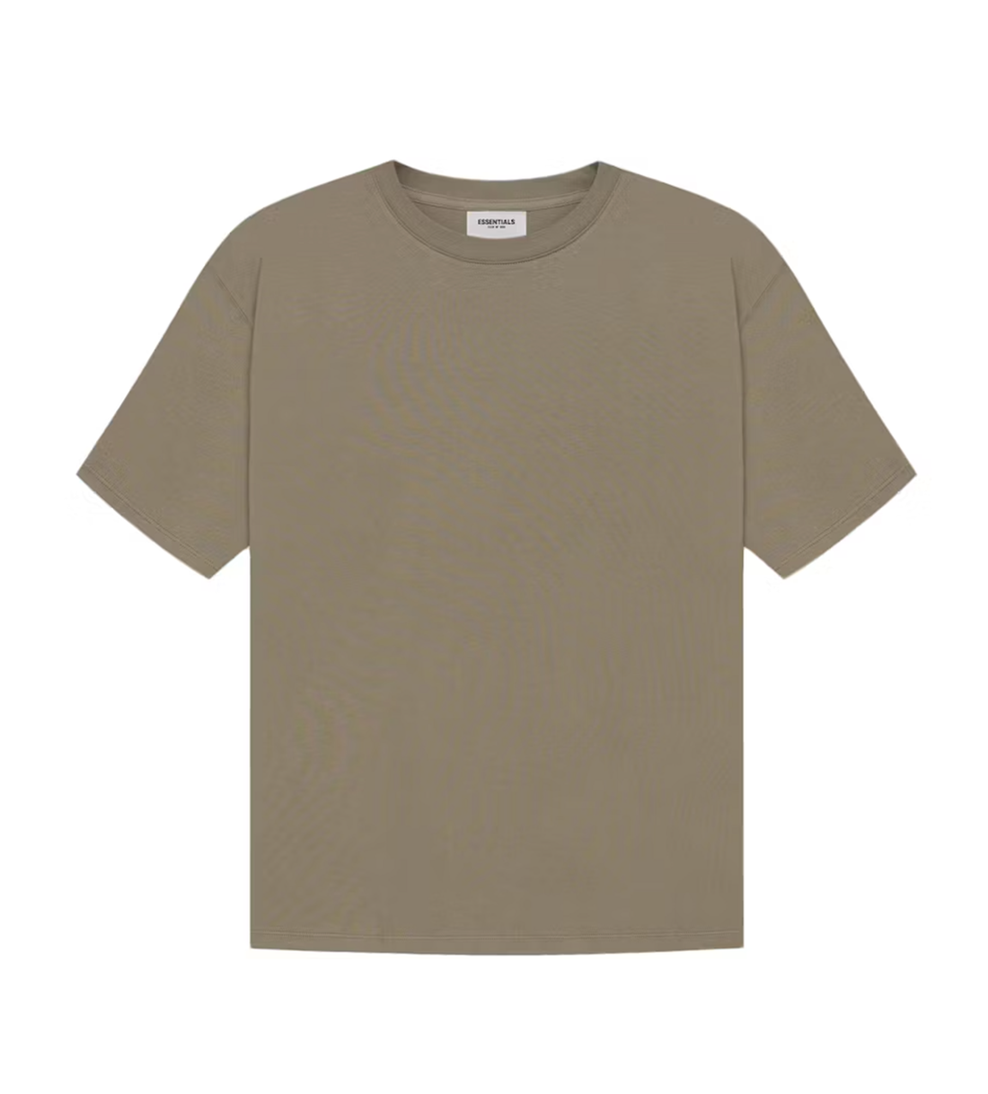 Essentials Taupe Tee Back Logo