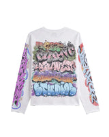 Bravest Studios Graf L/S Tee White
