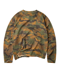 Vale Forever Boy Scout Thermal L/S Tee camo, plain camo back view