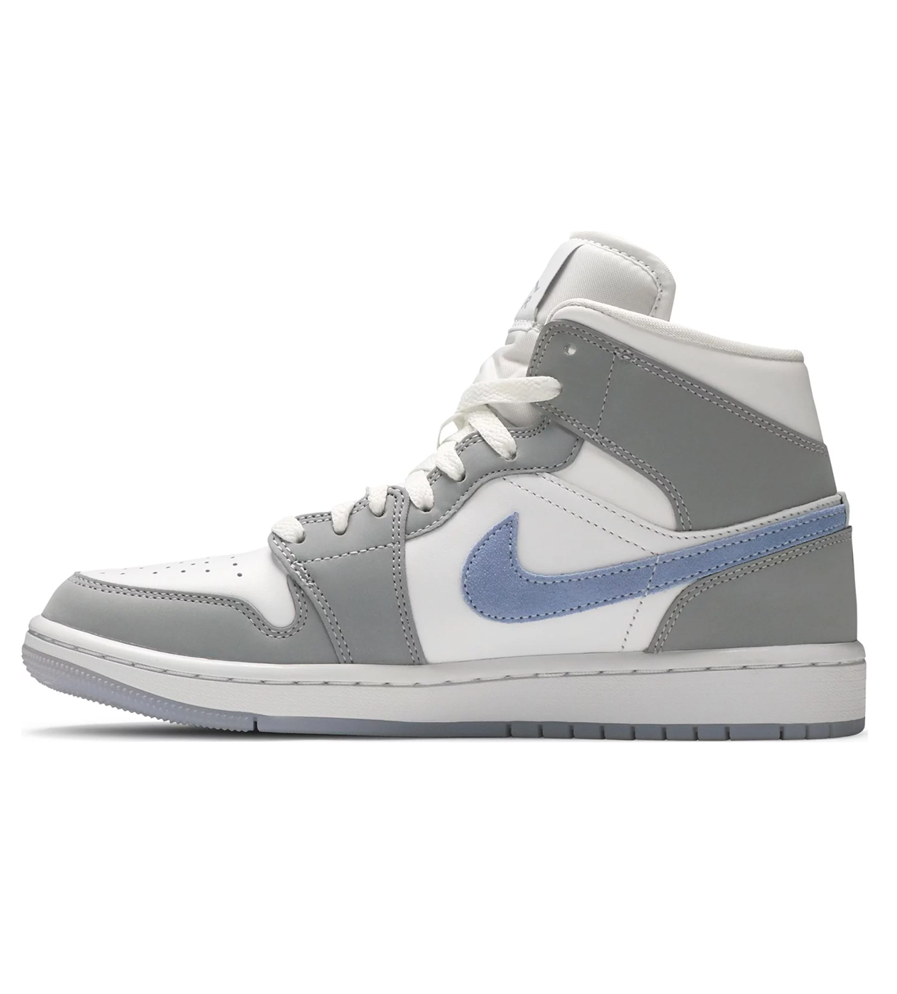 Jordan 1 Mid 'Wolf Grey Aluminum'