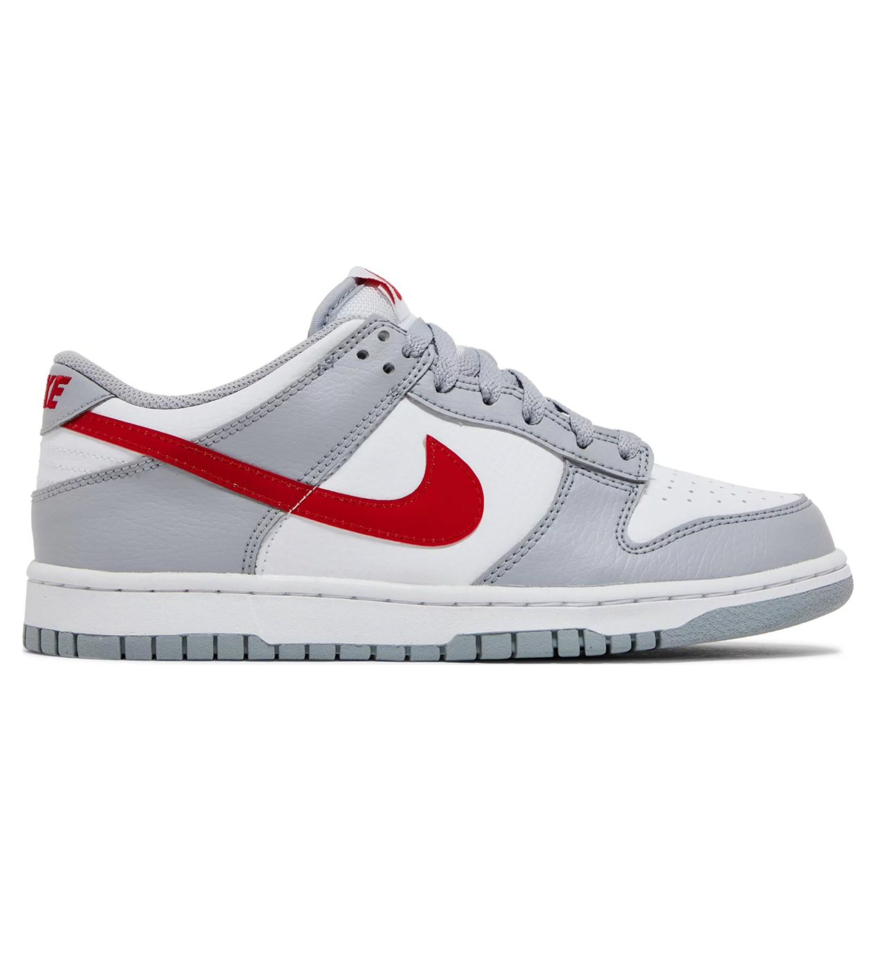 Nike Dunk Low 'White Wolf Grey University Red' – Restock AR