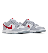 Nike Dunk Low 'White Wolf Grey University Red'